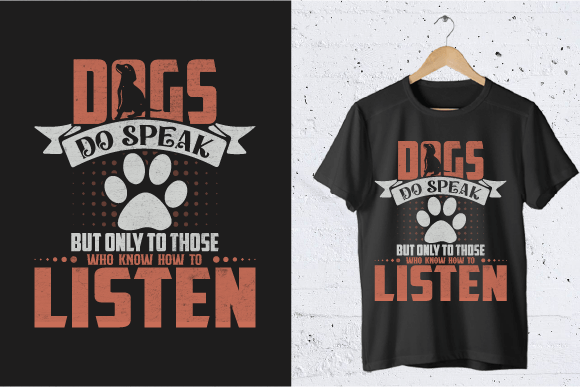Dog and Pet Quotes T Shirt Design