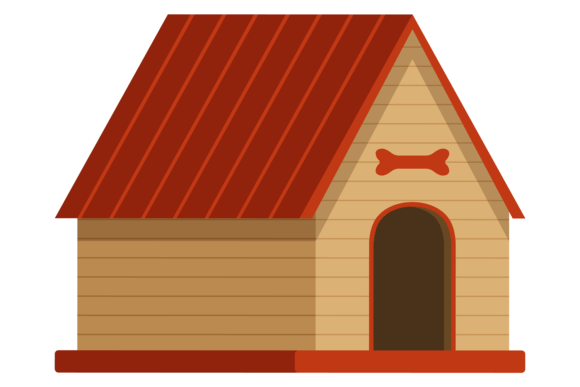 Doghouse Cartoon Icon
